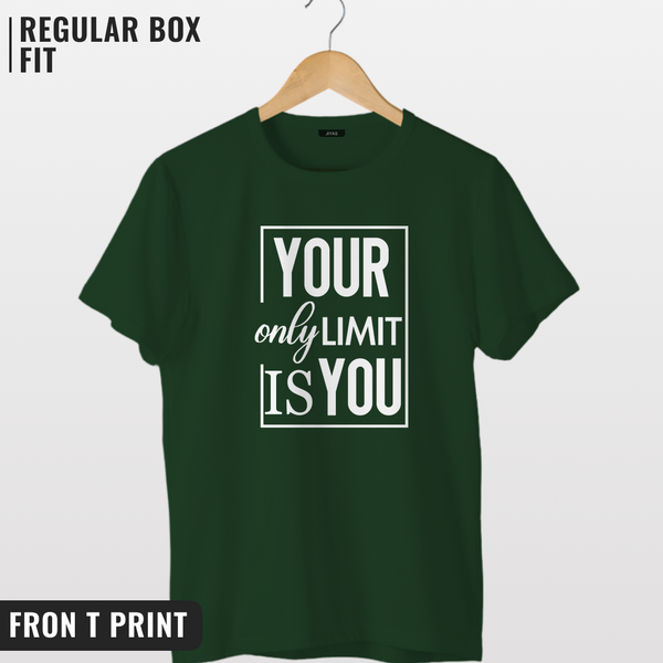 Your limit is you T-shirt