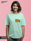 Inhale Tacos Oversize Tee