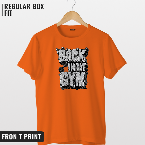Back in the gym T-shirt